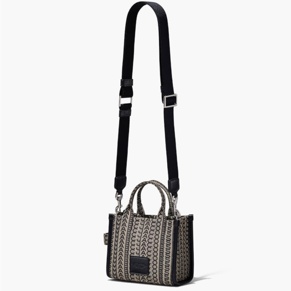 Marc Jacobs Black and Cream Crossbody Bag